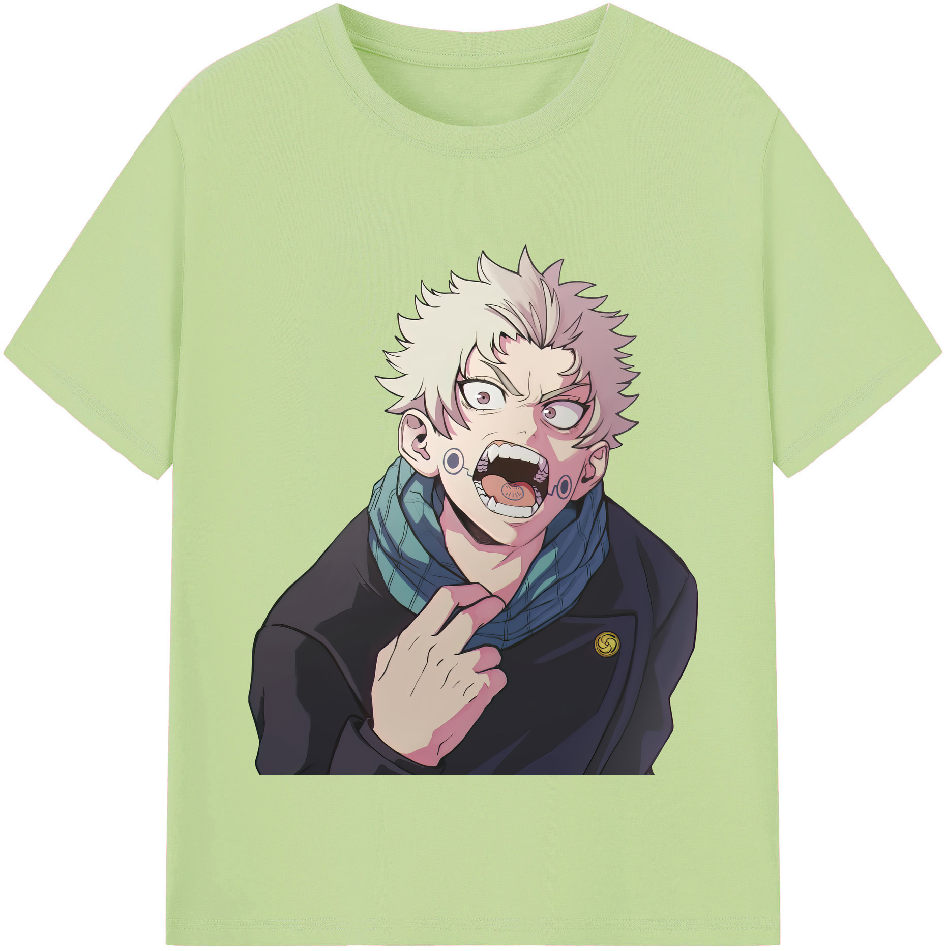 （画像用） 呪術廻戦 Jujutsu Kaisen 綿100％半袖Tシャツ（フロントプリント）